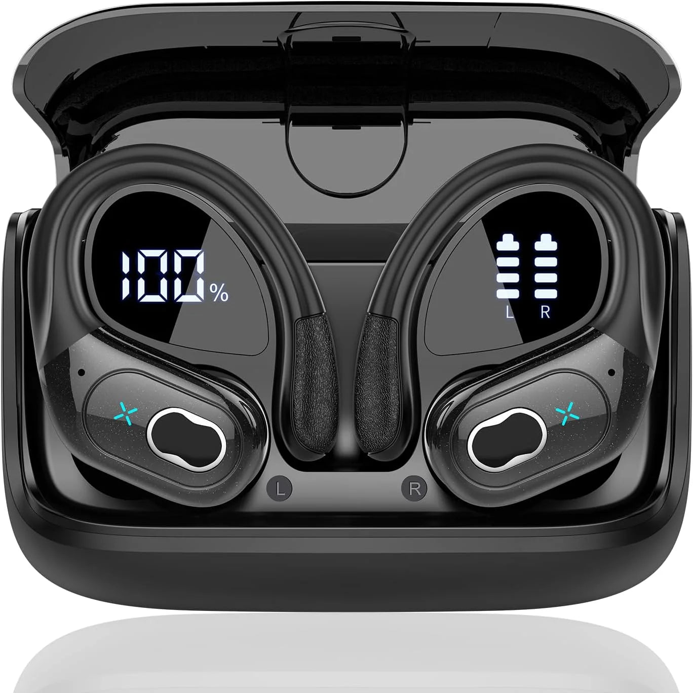 TWS Sports Earbuds Bluetooth 5.4 HIFI Bass Wireless Headphones...