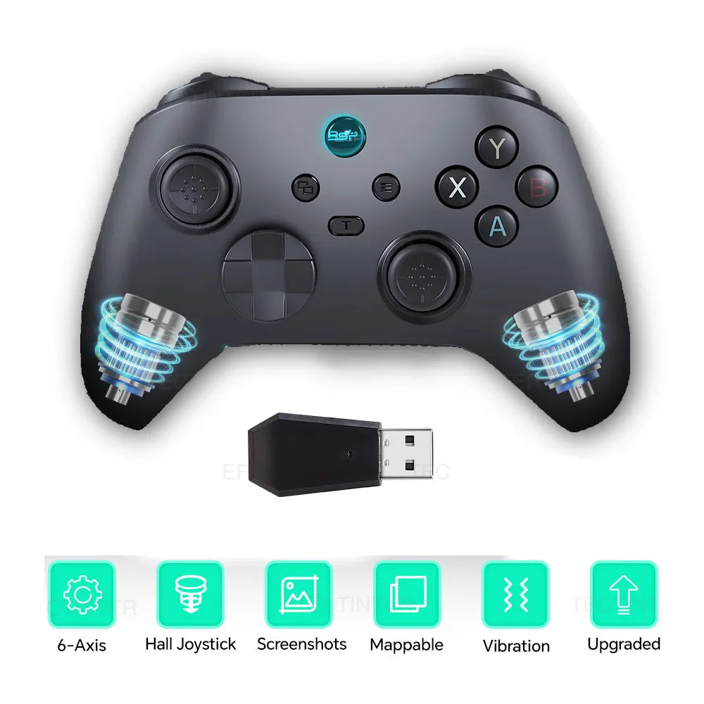 G6 Wireless Controller For Nintendo Switch 1/2 Hall Effect mobi...