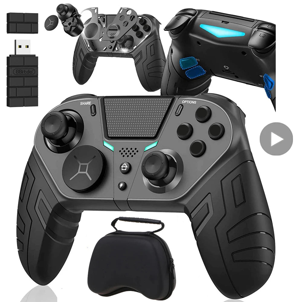 Controller For PS4 PS3 PS Playstation 4 3 PC Control Wireless B...